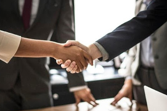 Shaking-hands